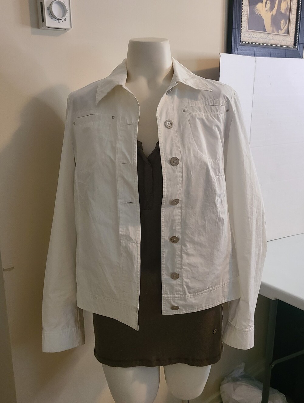 Only White Jean Jacket Size M